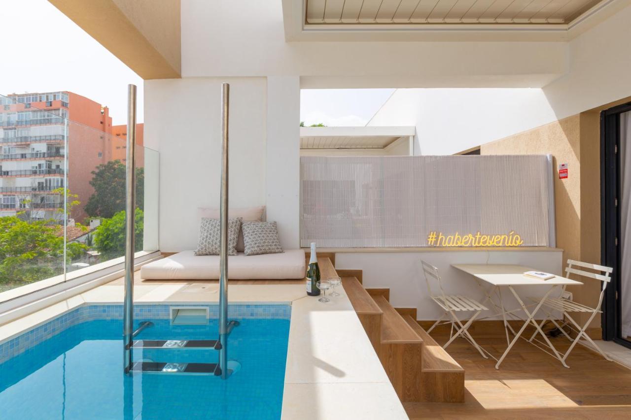 Terraza Del Mar: Apartamento Con Terraza Y Piscina Leilighet Torremolinos Eksteriør bilde